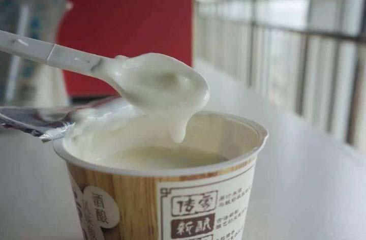 plain yogurt made by Shuliy yogurt machine