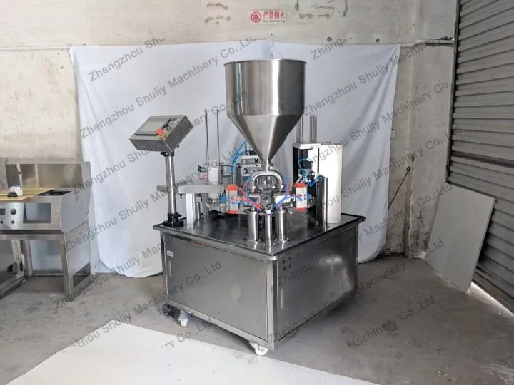 Successful export of Shuliy yogurt cup filling machine to Slovenia